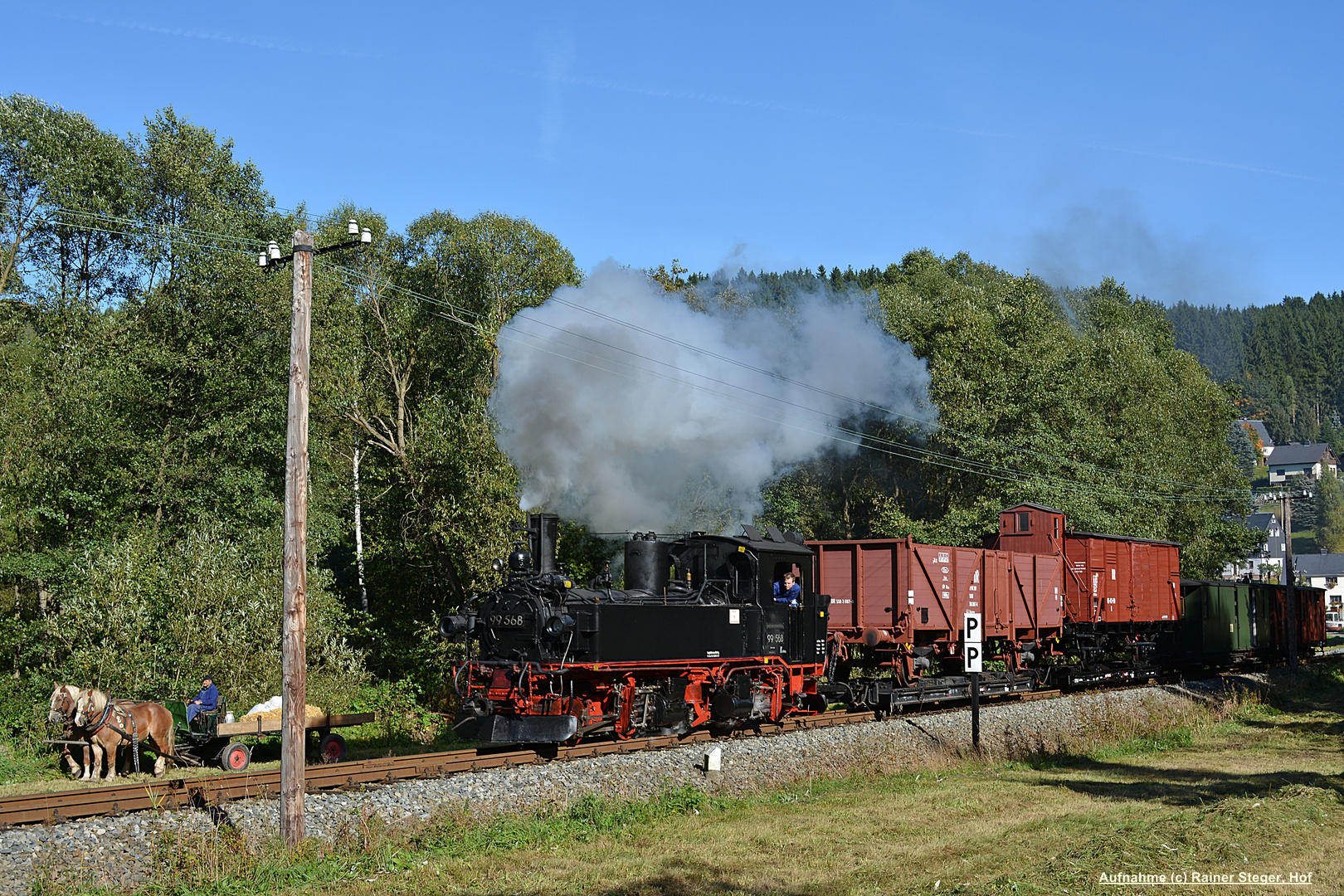 Güterverkehr im Preßnitztal