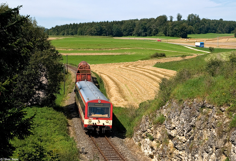 Güterverkehr über die Alb