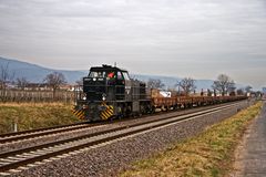 Güterzüge an der Weinstraße (Nr.2)
