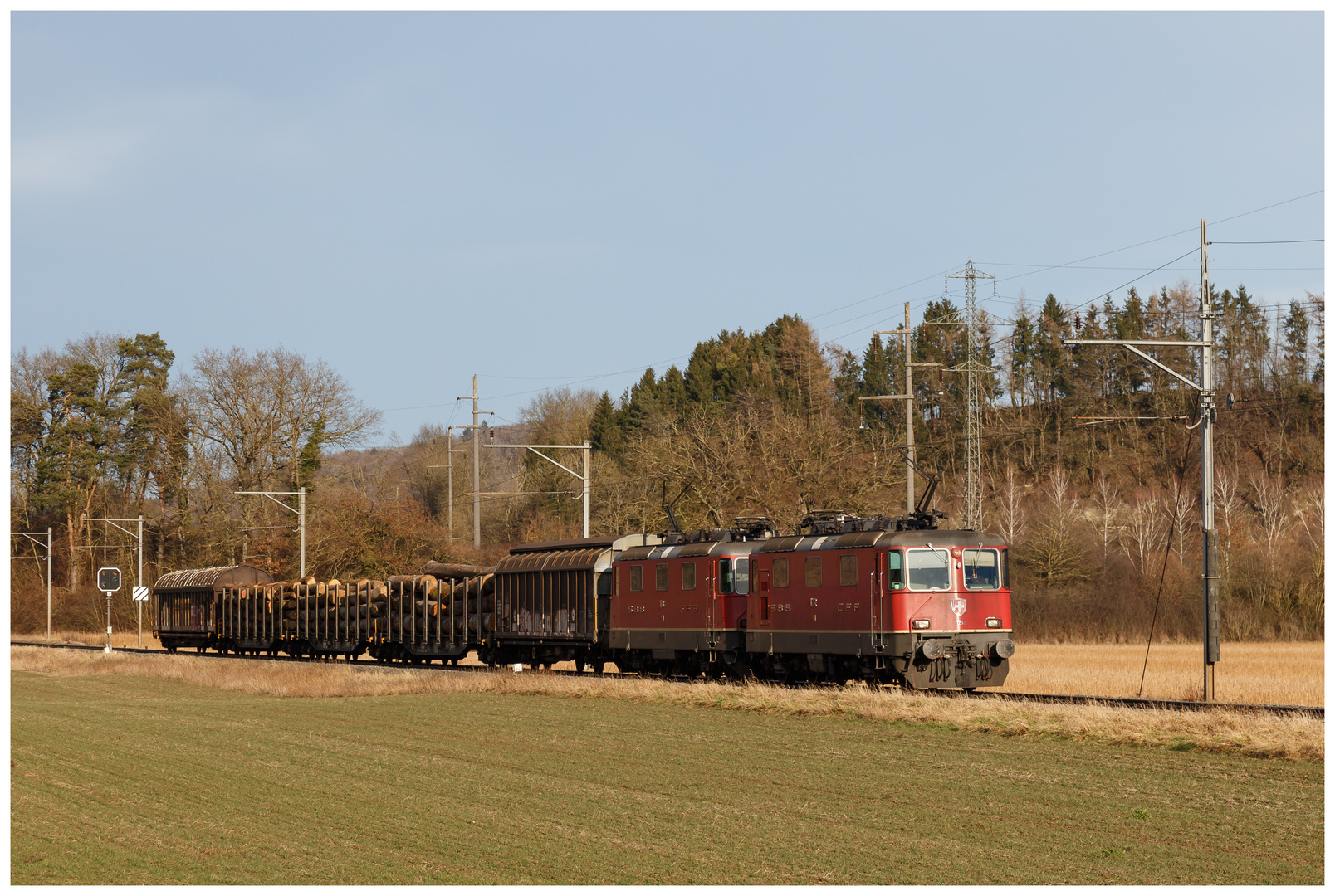 Güterzug 61462 Payerne - Renens