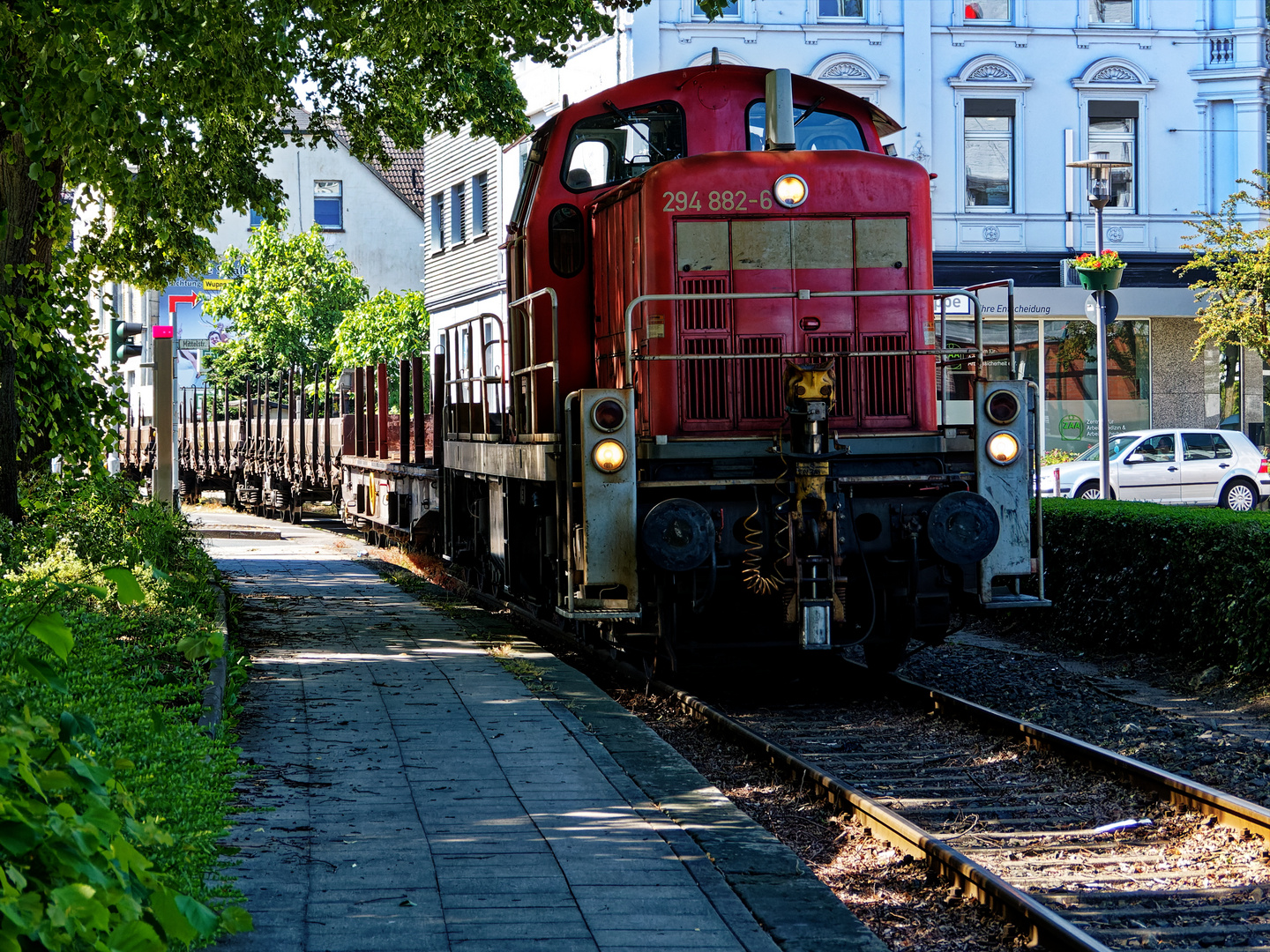 Güterzug am Nirgena