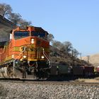 Güterzug der BNSF bei Caliente