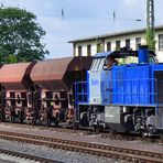 Güterzug der Rurtalbahn in Düren