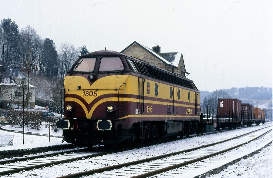 Güterzug in Colmar-Usines