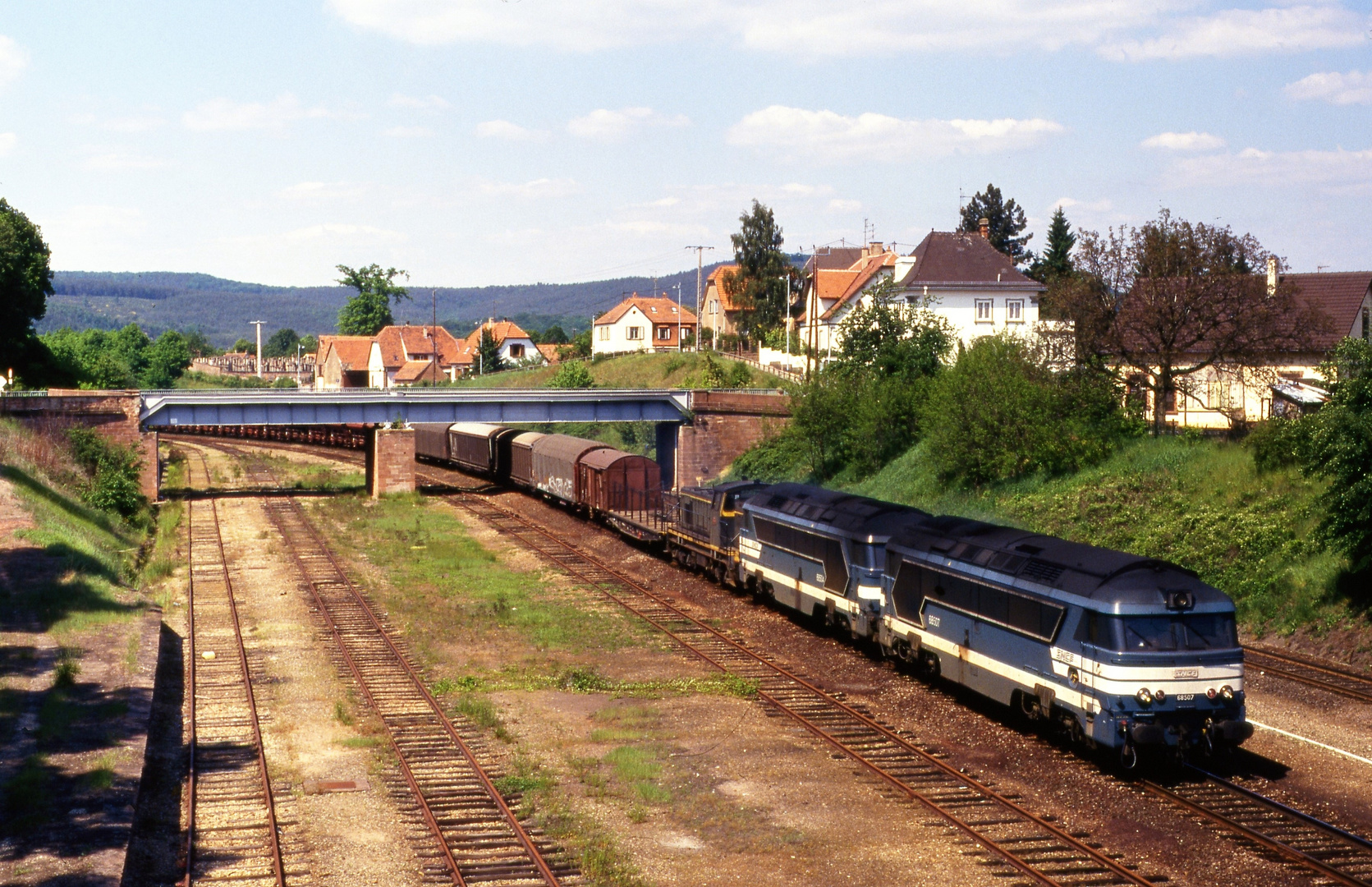 Güterzug in Ingwiller