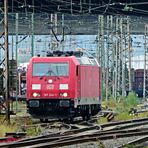 Güterzug-Lok 185 244-1 im Bahnhof Hagen-Vorhalle