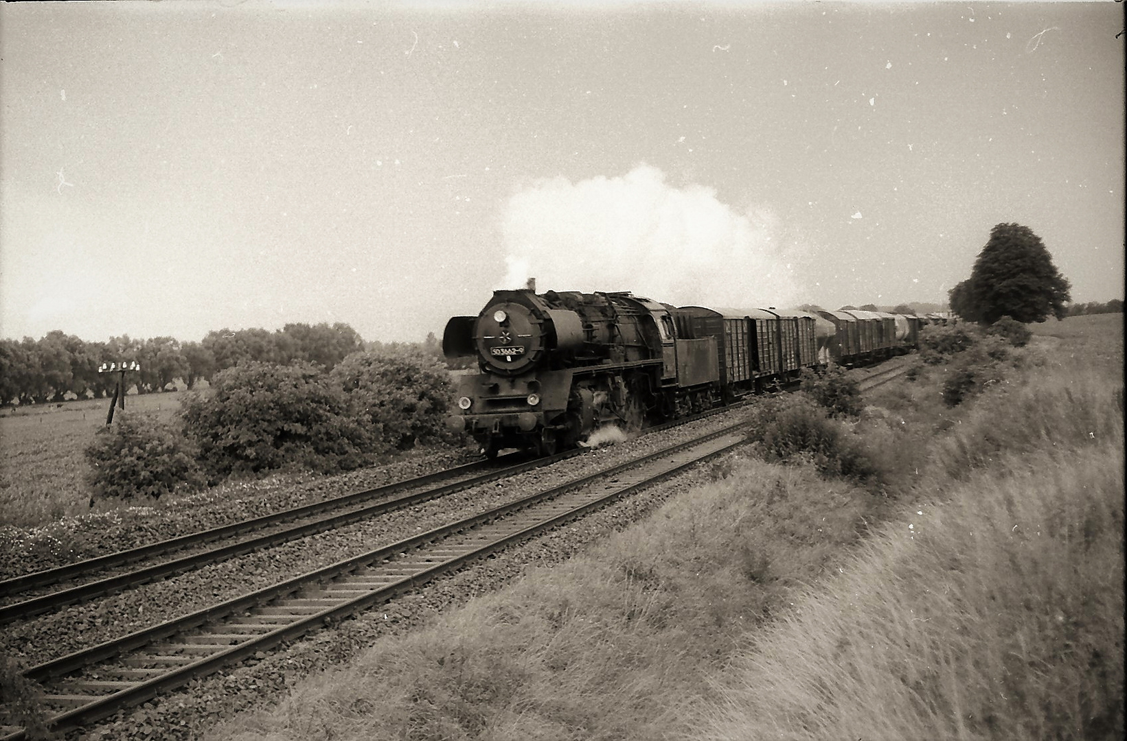 Güterzug Magdeburg - Halberstadt .