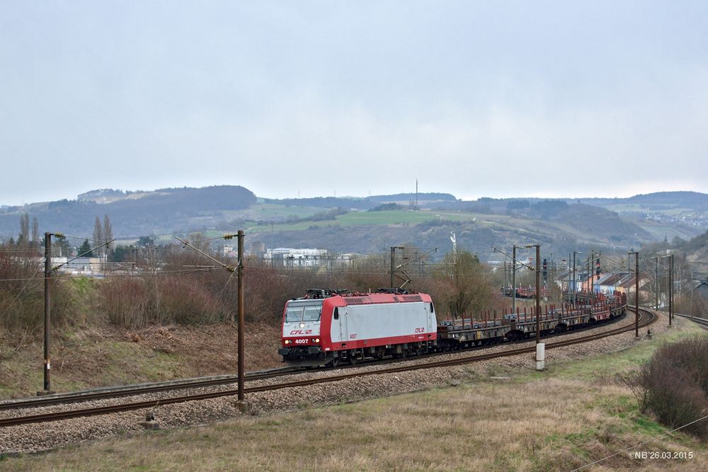 Güterzug nach Bettembourg