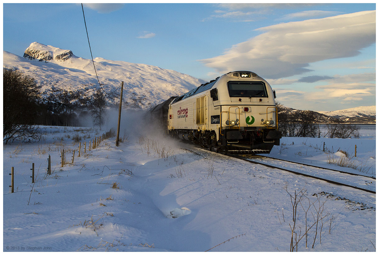 Güterzug nach Bodø