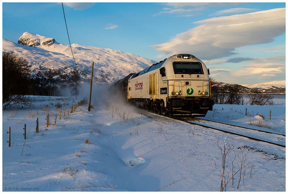 Güterzug nach Bodø