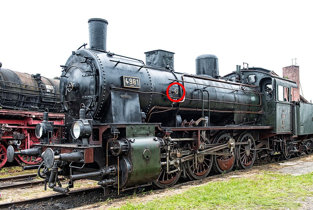 Güterzugdampflok „G8 - 4981 Mainz“