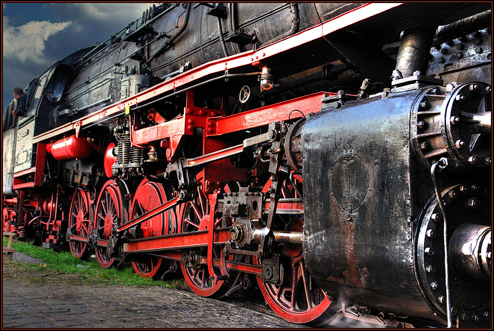 Güterzuglokomotive der Baureihe 50