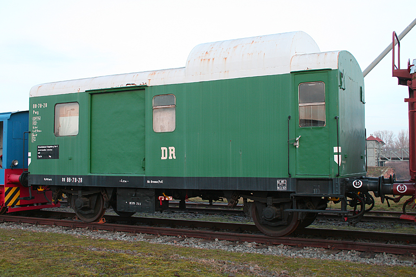 Güterzugpackwagen der Gattung Pwg 88