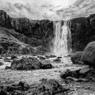 Gufufoss (Dampfwasserfall)