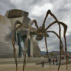 Guggenheim Bilbao mit Spinne