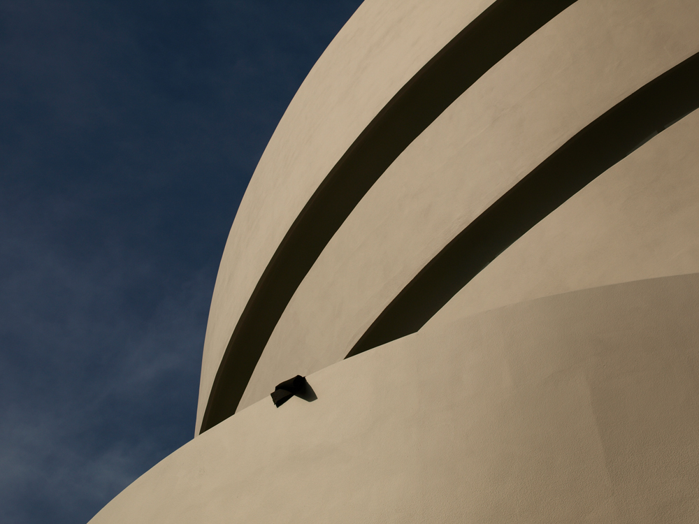 Guggenheim mit Jacke