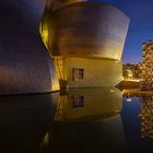Guggenheim Museum in der blauen Stunde