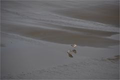 Guidel plage am Morgen