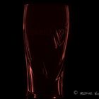 Guiness Glas in einem anderen Licht