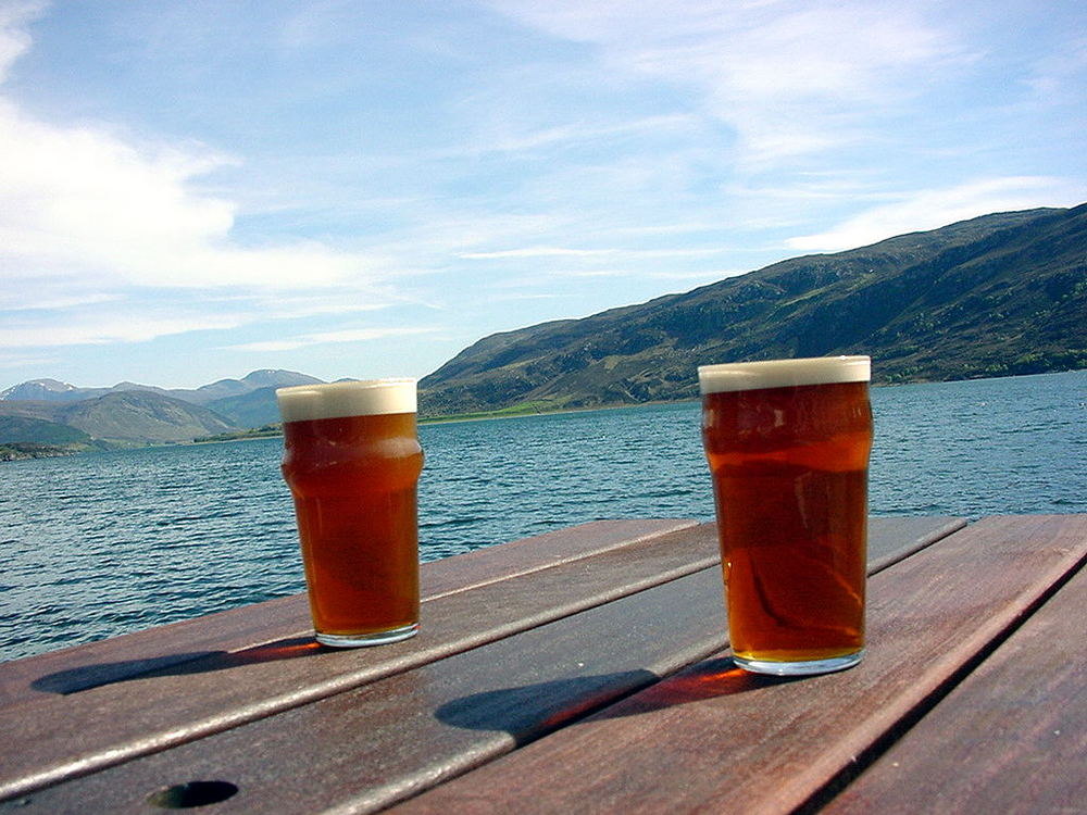 Guinness in Ullapool