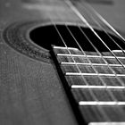 Guitar in Black & White