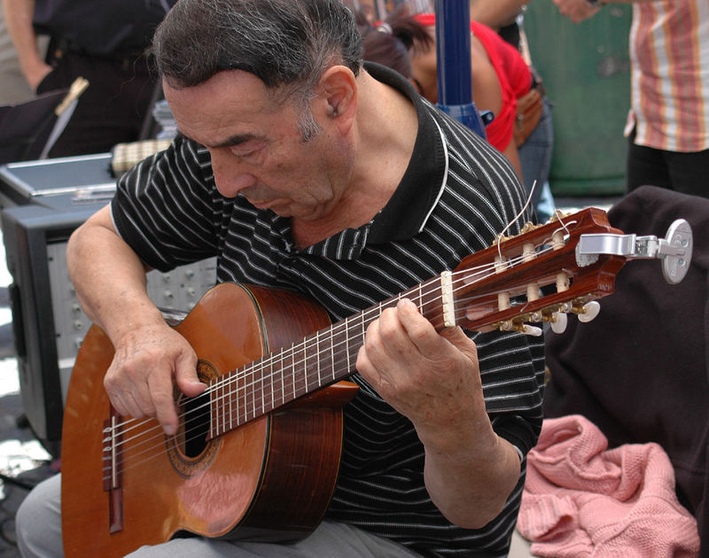 guitarplayer, san telmo