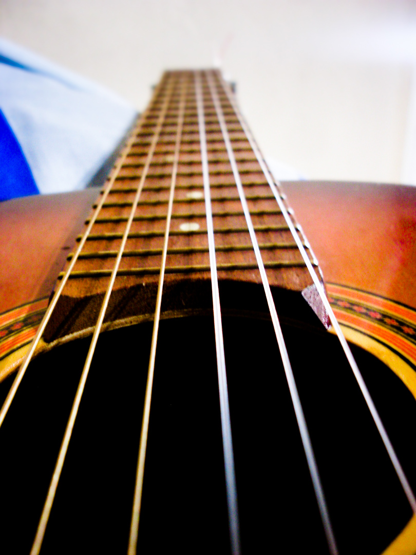 Guitarra macro