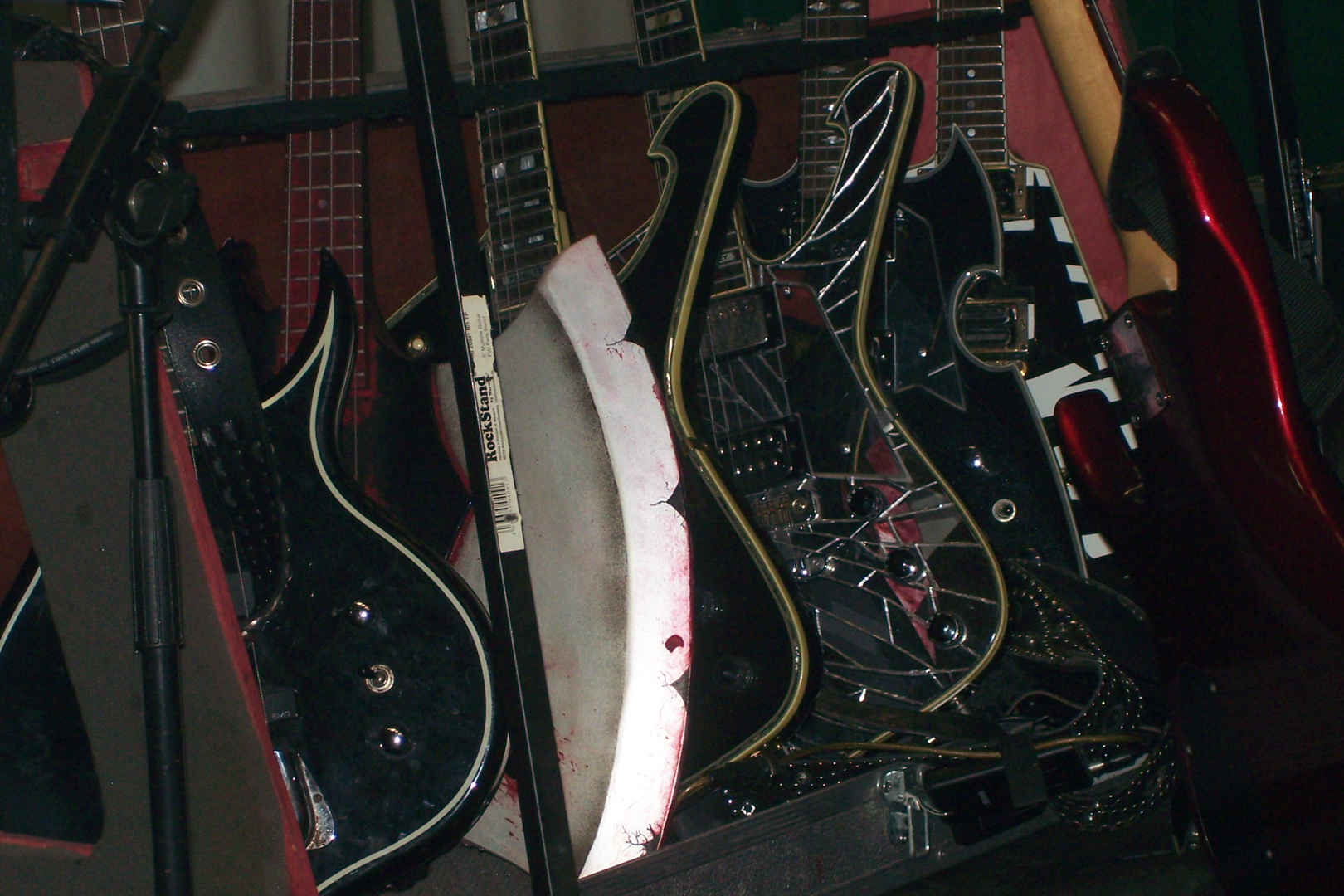 Guitars in waiting