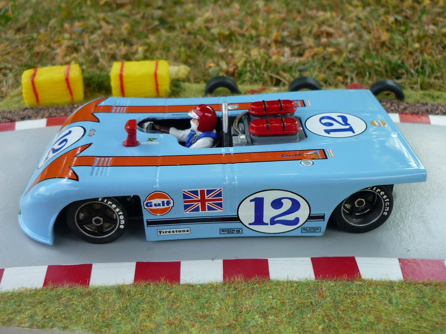 Gulf Porsche 908 als Slotcar