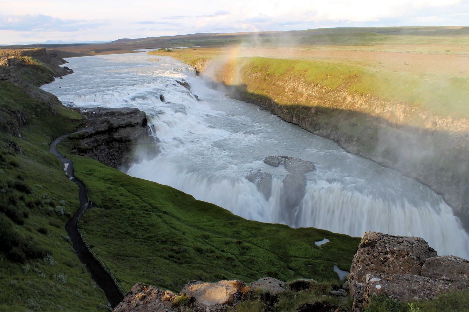 Gulfoss (Goldener Wasserfall)