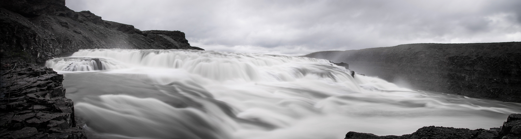 Gulfoss - Schwarz und Silber