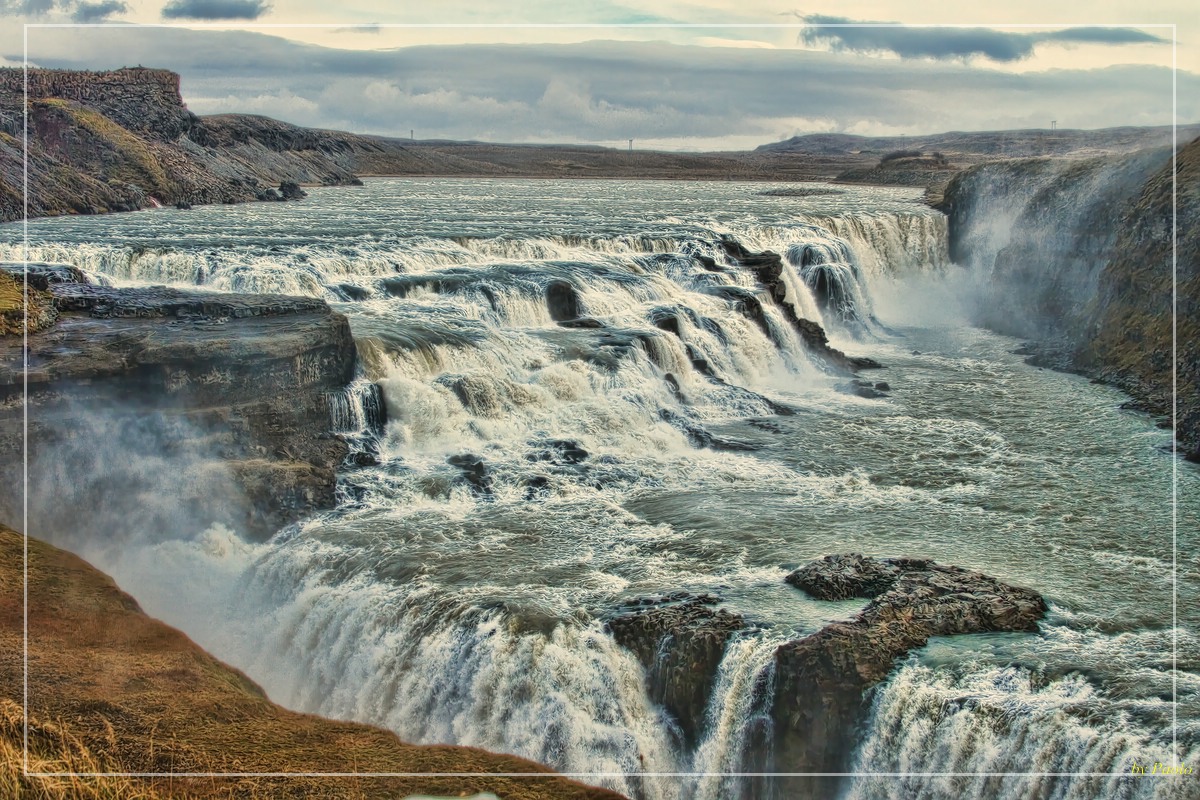 Gulfoss Wasserfall