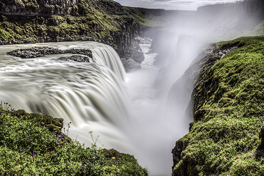 Gulfoss Wasserfall_Golden circle_Island