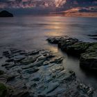 Gull Rock in the evening