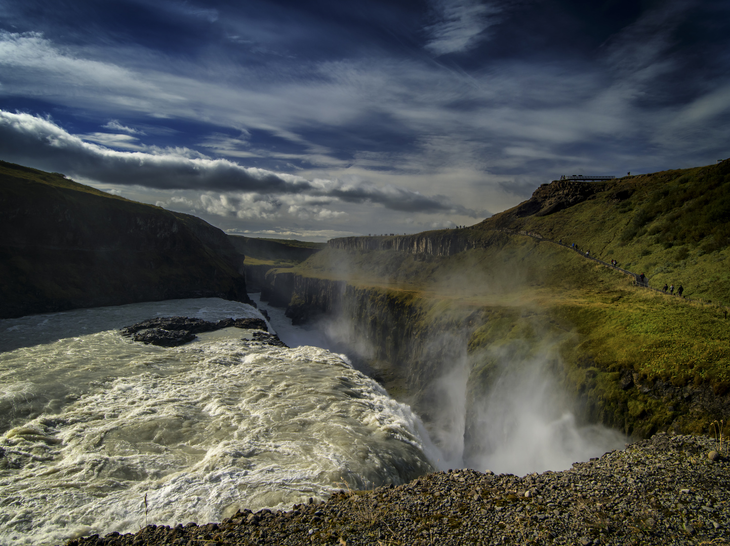 Gullfoss Bild 5 andere Perspektive