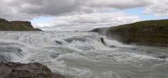 Gullfoss (Blick auf die erste Fallstufe)