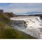 Gullfoss, der goldene Wasserfall