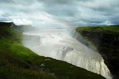 gullfoss, der "goldene wasserfall"