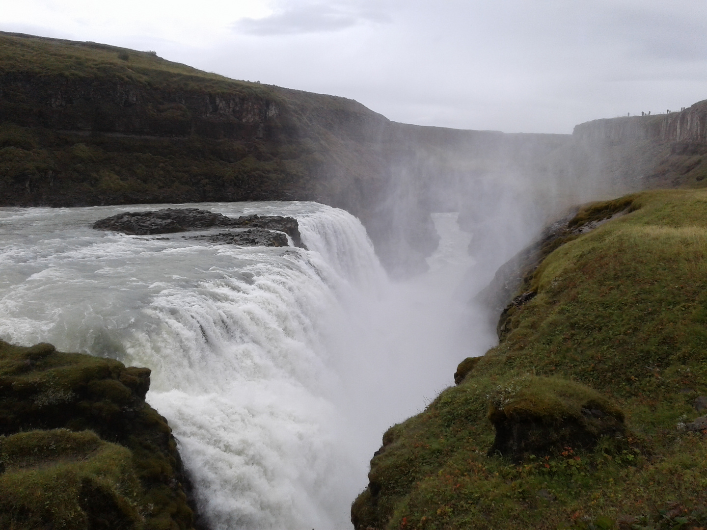 Gullfoss - der goldene Wasserfall