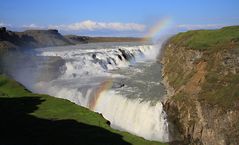Gullfoss - Der goldene Wasserfall auf Island