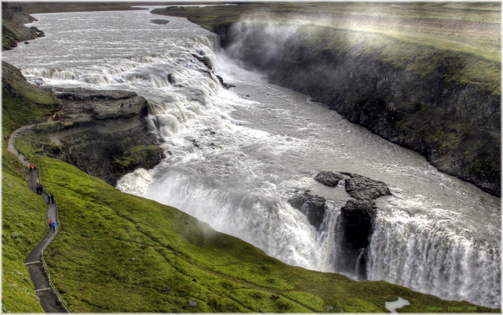 * Gullfoss * . . . Iceland 06