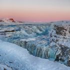 Gullfoss im Winter