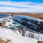 Gullfoss im Winter