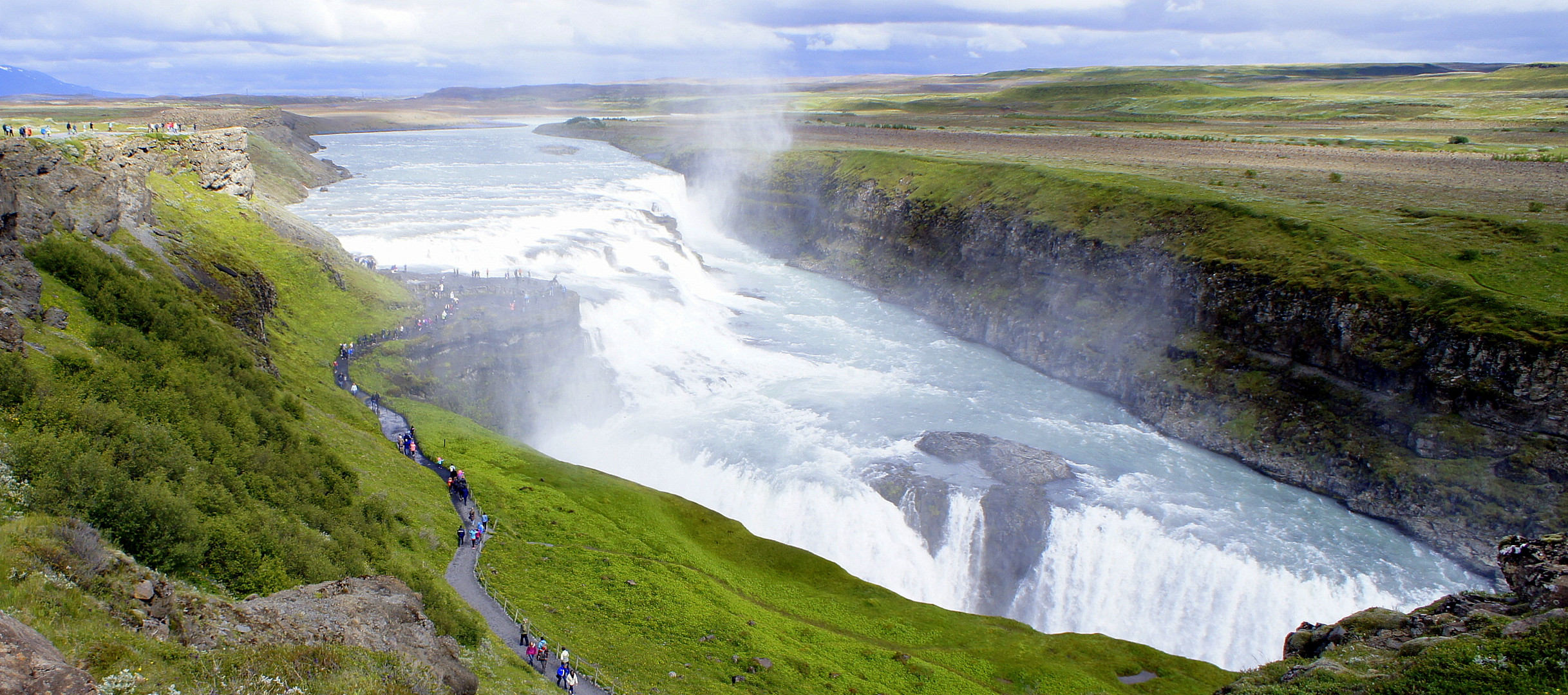 Gullfoss in Island