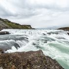 Gullfoss , Island