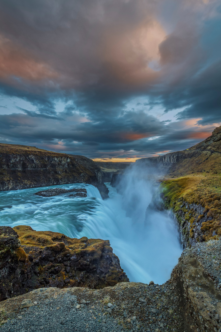 Gullfoss - Island-golden circle