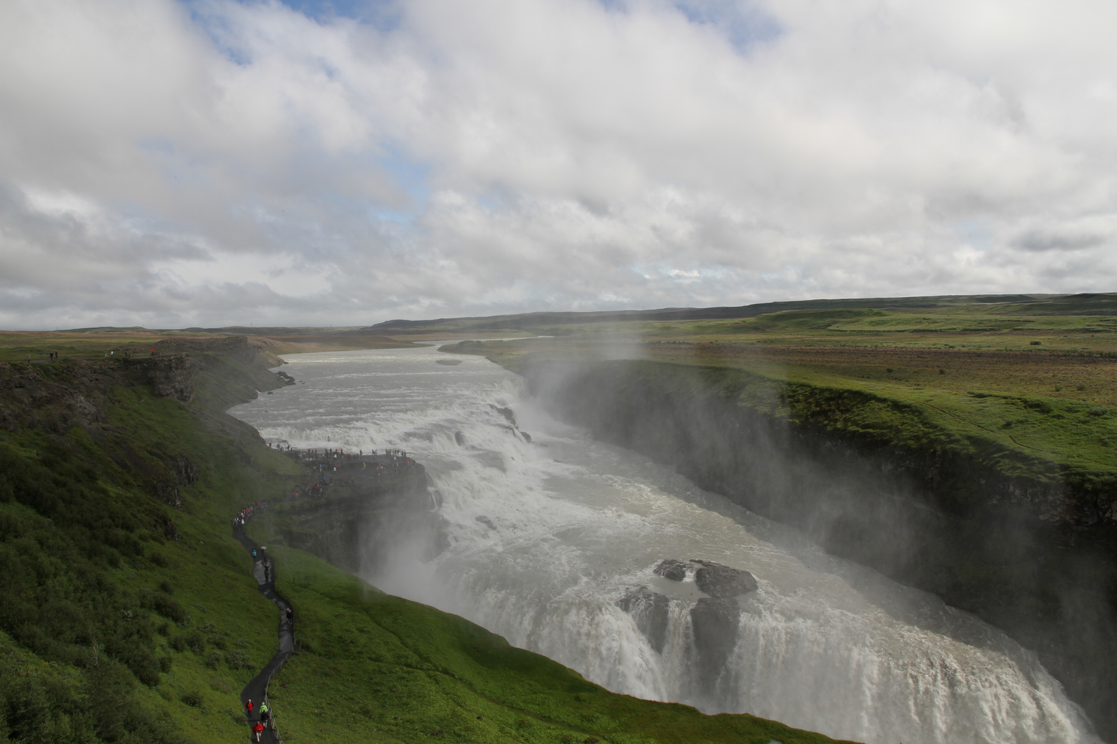 Gullfoss - Island im Juli 2014