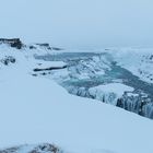 Gullfoss nach dem Sturm