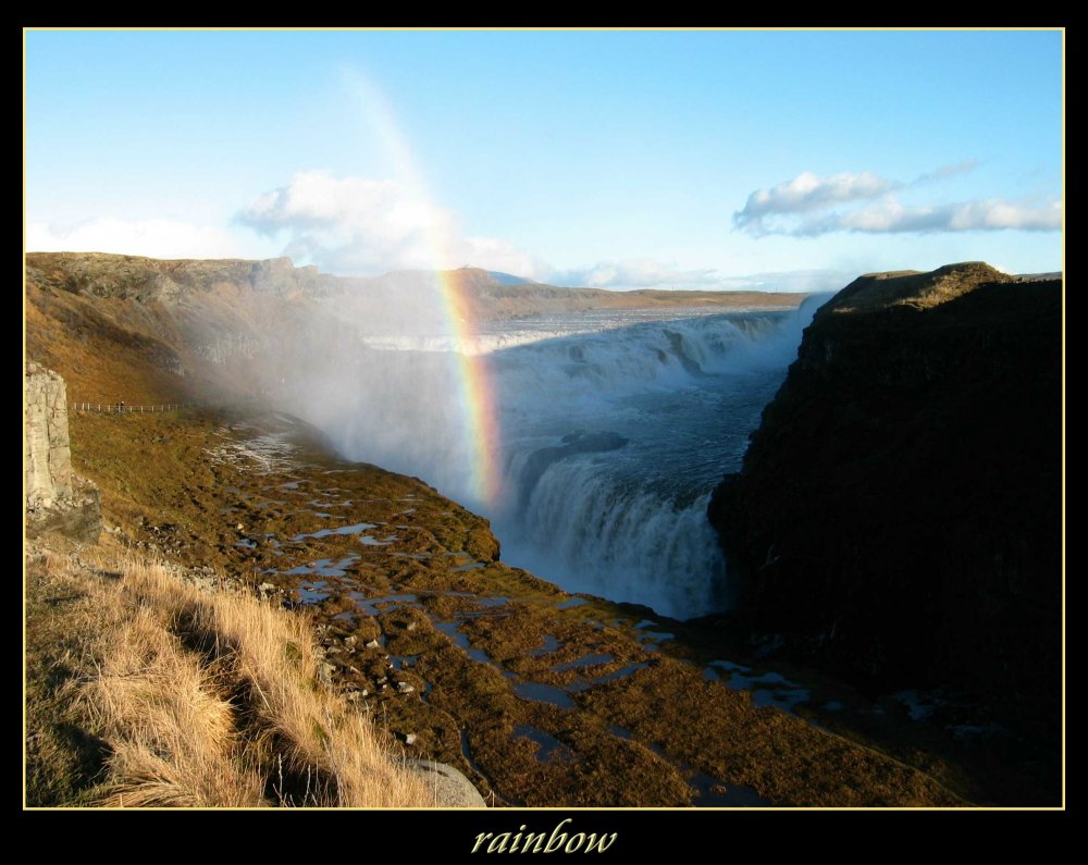 Gullfoss - RAINBOW