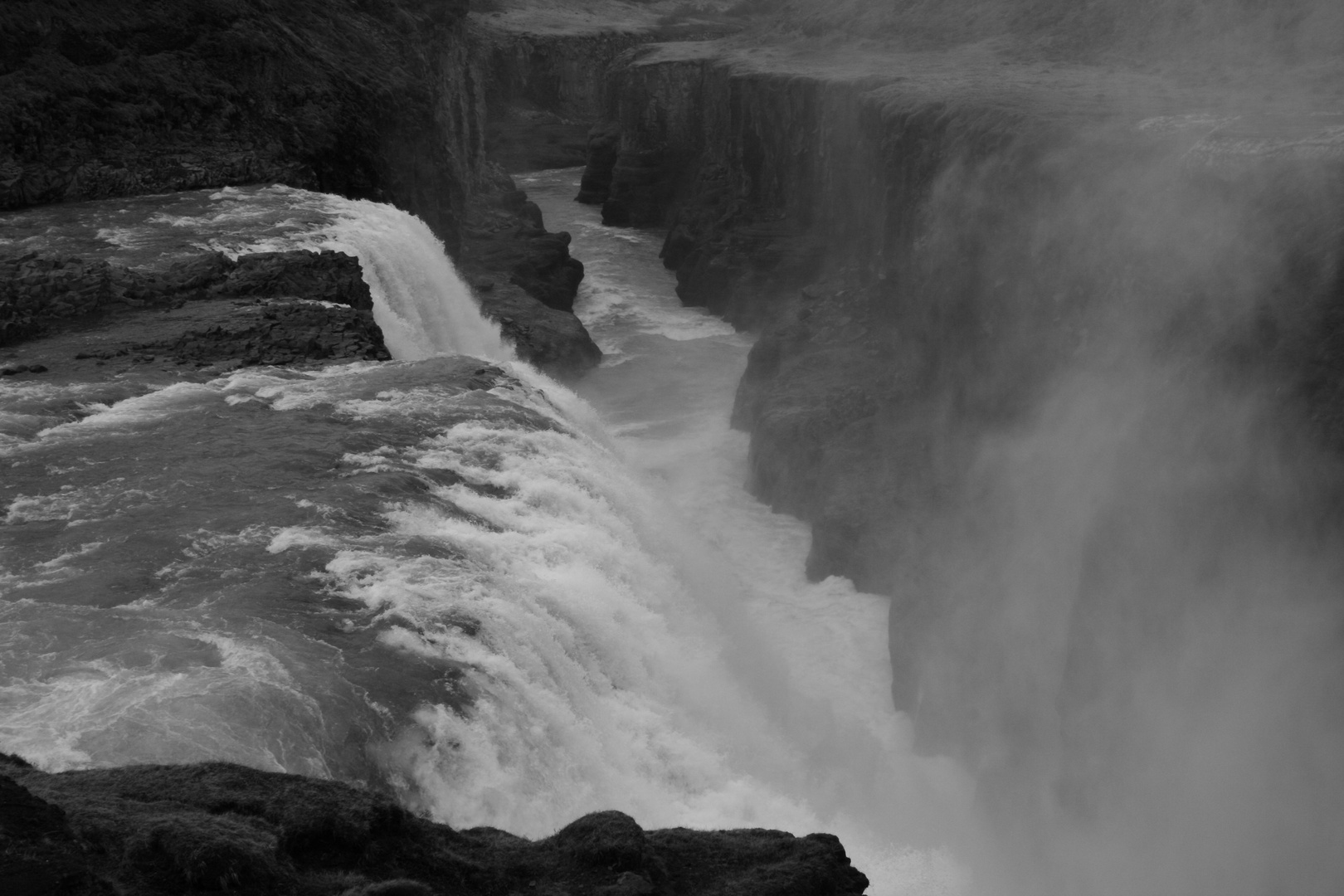 Gullfoss - raue Natur